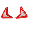 Chevrolet Corvette Door Edge Guards Corner Protector Cover Red (2020-2024)