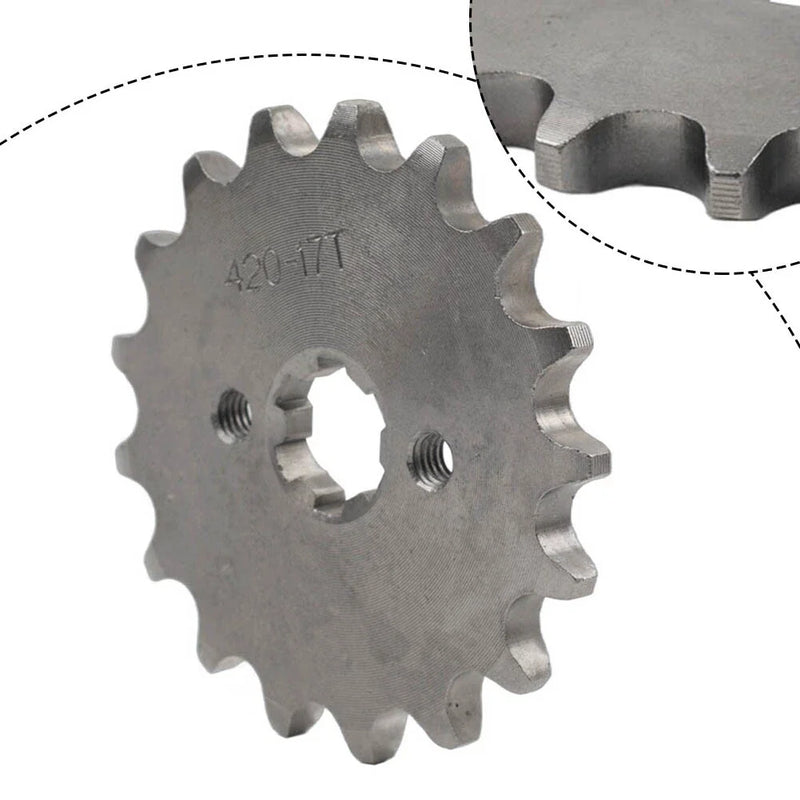50cc 70cc 90cc 110cc 125cc 140cc ATV Pit Dirt Bike 17mm 17T Front Sprocket