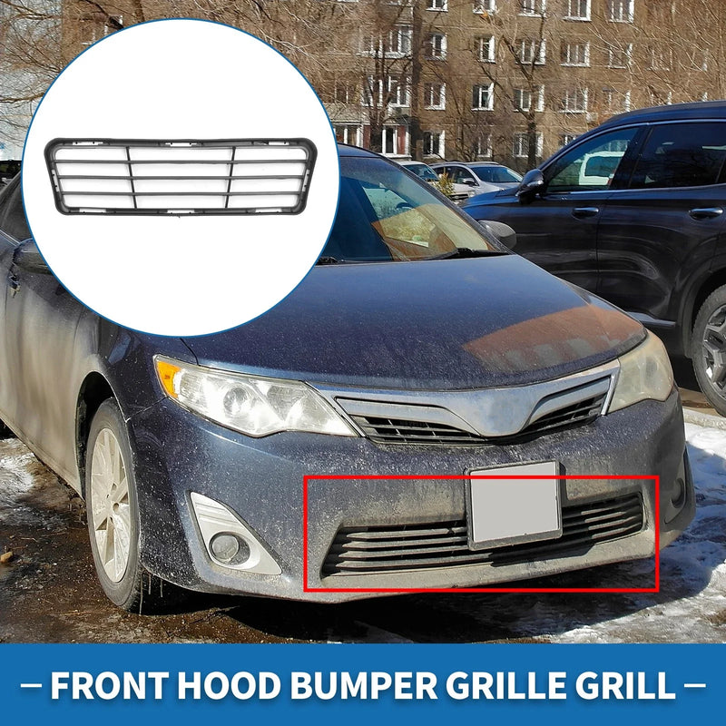 Toyota Camry SE Black Front Hood Bumper Grille (2012)