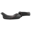 Harley Electra Street Glide Driver Passenger Seat Red Stitching (2009-2023)