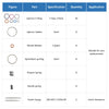 Ford 7.3L Powerstroke Injector Rebuild Kit (1994)