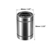 Car 2 x LM25UU 25mm IDx40mm ODx59mm Ball Bearings Silver Tone