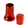 Car - Universal Fit 4 x Aluminum Alloy Tire Valve Stem Caps (N/A)