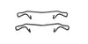 Ford Focus Rear Brake Pad Caliper Anti Rattle Springs