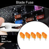 Car Boat Truck RV Motorcycle Maxi Fuse 40A Blade Fuse 5 Pcs