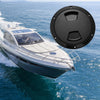 2 x 5" Marine Boat Inspection Round Deck Plate Hatch Detachable Cover Black