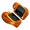 Harley Touring (2014-2023) Amber Whiskey Lower Vented Fairings Speaker Pods