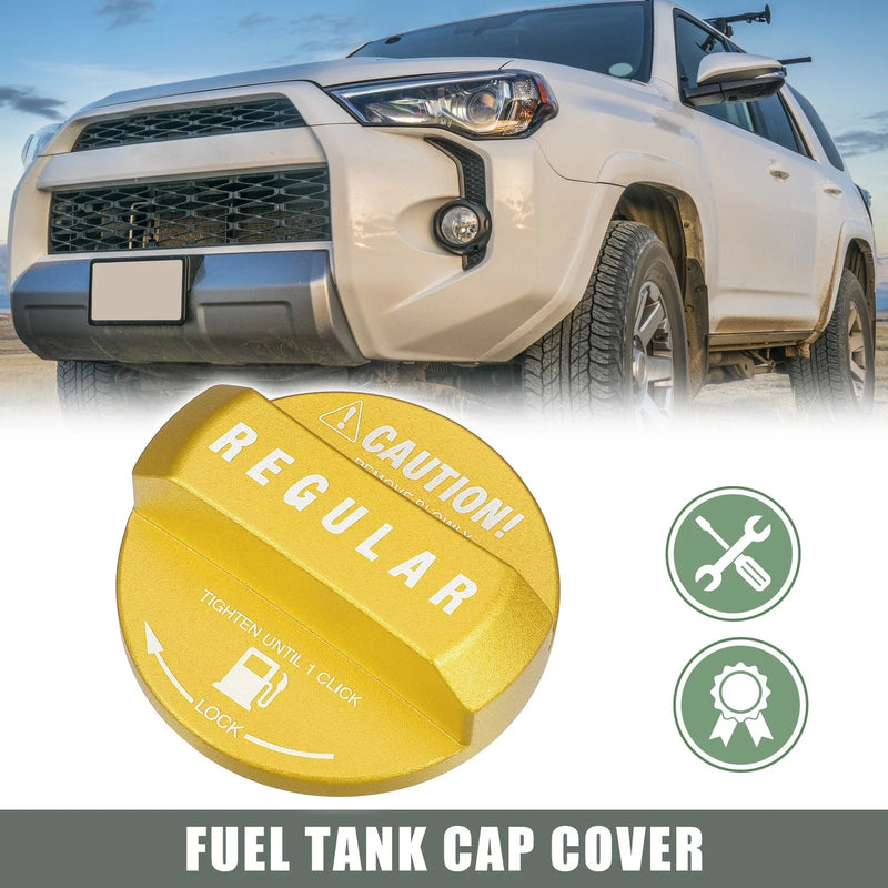 Toyota Gold Tone Fuel Tank Cap Cover