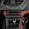 BMW Z4 2009-2016 Carbon Fiber Interior Center Console Panel Trim Cover 10Pcs