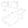 Harley Road King Glide Seat Pad Backrest (2009-2023)