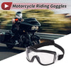 Motorcycle 1Pc Motorcycle Riding Goggles Clear Lens Black Frame Sunglasses