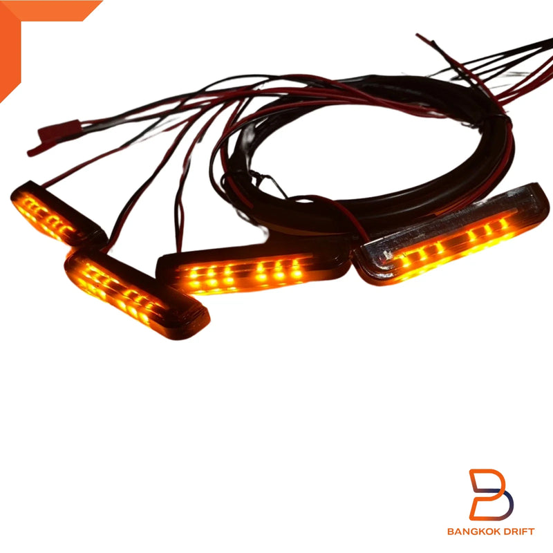Ford Ranger Raptor 4 x Amber LED Front Grille Lights (2022-2025)