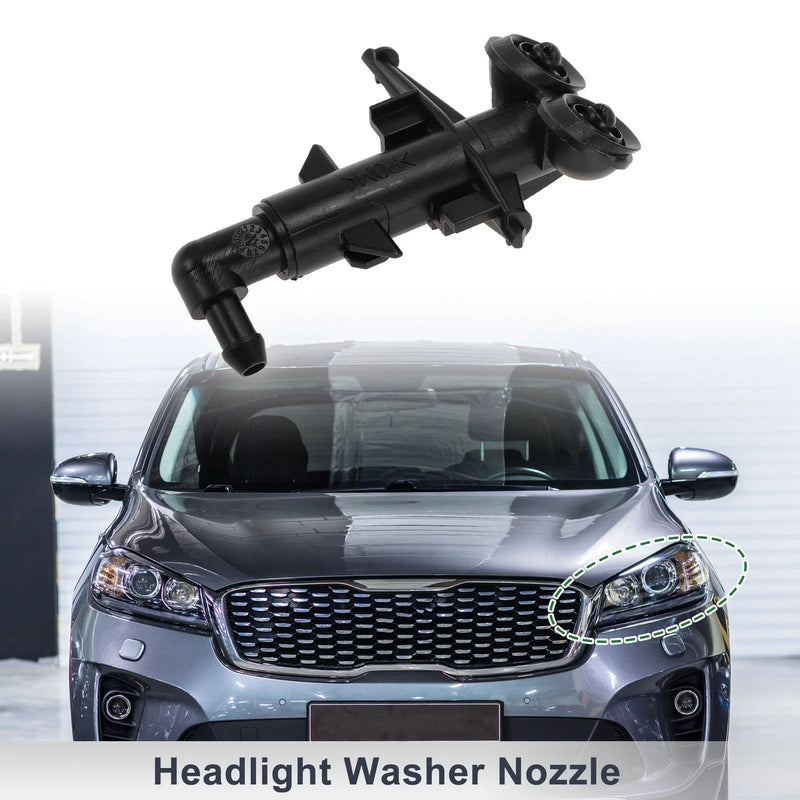Land Rover LR2 Front Driver Side Headlight Washer Nozzle (2008-2012)