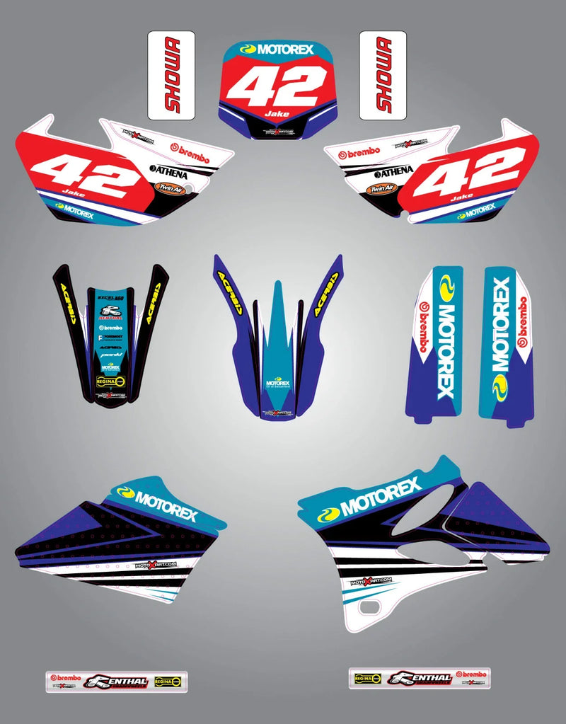 Yamaha YZ 85 (2002-2014) - Strike Style Stickers Full Custom Graphic Kit