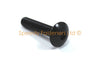 10 x M6 x 30mm Noir Aluminium Anodisé Tête de Fourche Boulons Moto Vis