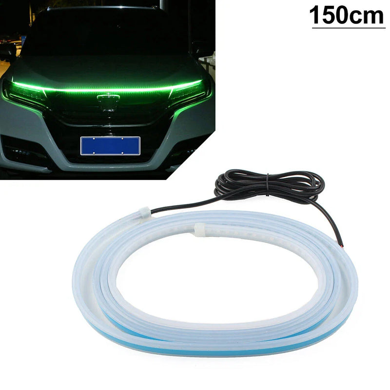 Car Hood Atmosphere Lamp 150CM LED Daytime Running Light Strip