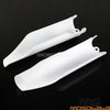 Honda CR125 CR250 CRF250 CRF450 CRF250R White Race Fork Guards