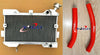 SUZUKI LTR450 Aluminum Radiator + RED Silicone Hose (2006-2009)