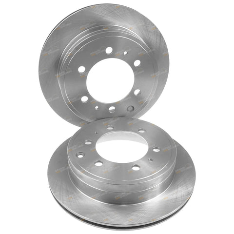 Toyota Landcruiser HZJ73 HZJ75 FZJ75 70 75 2 x Rear Disc Brake Rotors