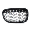 BMW 1 Series F20 Black Front Mesh Grill (2011-2014)