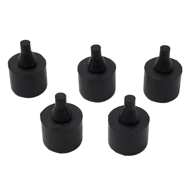 Door Bumper Stop 5 pcs Anti-Collision Rubber Pier Rubber Buffers
