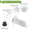 Cadillac Escalade Windshield Washer Pump w/Grommet (2007 - 2010)