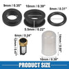 Toyota 4Runner, Pickup 6 x Fuel Injector O Rings Seals with Micro Filters