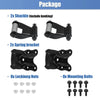 Ford Ranger, Mazda B Rear Leaf Spring Shackles with Brackets (2001-2011)