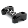 BMW R NINE T R9T Scrambler CNC Black Handlebar Risers Top Cover Clamp (14-20)