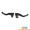 Harley Sportster 3 Finger Handle Grips Brake Clutch Levers Set (2010-2023)
