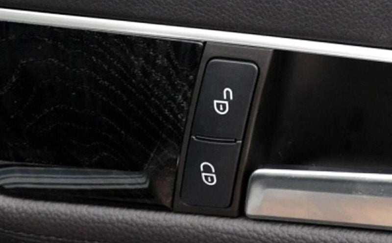 Benz W204 W212 W207 2 x Door Look Button Cover (2008-2018)