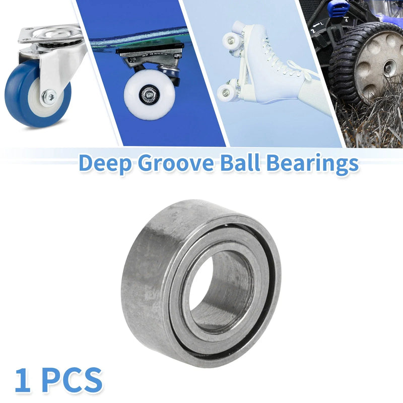 Scooter Skateboard Wheel Deep Groove Ball Bearings 3x6x2.5mm