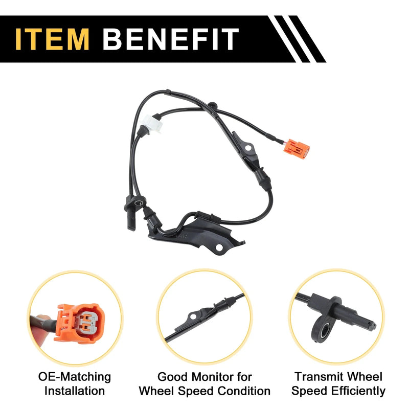Honda Accord Front Right ABS Wheel Speed Sensor (2003-2007)