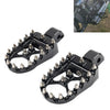 Harley Softail Fat Bob Low Rider Black MX Style Rear Foot Pegs (2018-2023)