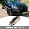 Porsche Cayenne Panamera Gold Tone Car Remote Key Cover Fob Case (2003-2023)