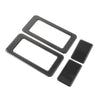 Jeep Wrangler JK (2011-2017) Black 4 x Car Rear Seat Switch Cover Trim