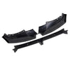 BMW X6 G06 M Sport Carbon Black Front Bumper Lip Spoiler (2023-Up)