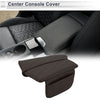 BMW 5 Series (2011-2017) Dark Brown Center Console Cover with Storage Bag