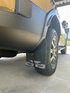 TOYOTA LAND CRUISER 250 4 x Mud Flaps Black Front Rear