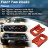 Toyota Tacoma 4Runner Land Cruiser 250 Front Tow Hooks (2024–2026)