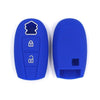 SUZUKI SX4 Swift Vitara S-CROS Blue Key Silicone Shell FOB Cover Fit