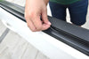 Car 8M V-Type Black Universal Door Glass Window Rubber Seal Strip