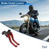 Kawasaki ZX6R Adjustable Short Brake Clutch Levers (2019–2025)