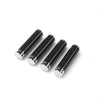 BMW Benz 4 x Carbon Fiber Door Lock Pins Knob 35x8mm