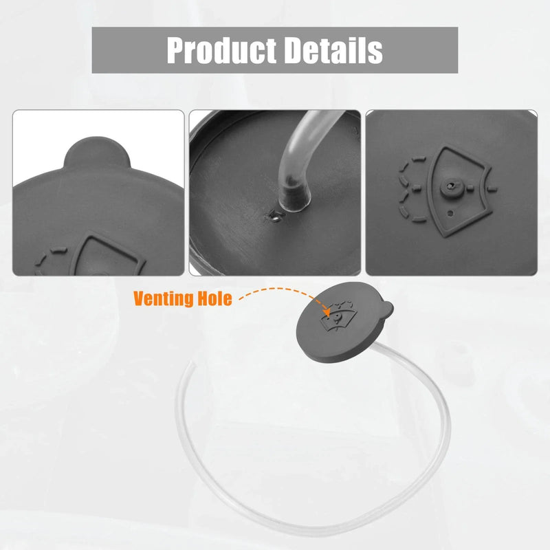 Nissan Rogue 4 x Windshield Washer Fluid Reservoir Caps (2008-2013)