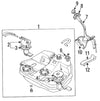 MITSUBISHI ECLIPSE GALANT Fuel Tank Gauge Sending Unit (95–99)