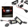 Audi Q5 S5 A4 A5 TT Passat R36 LED License Plate Lights (2008-2017)