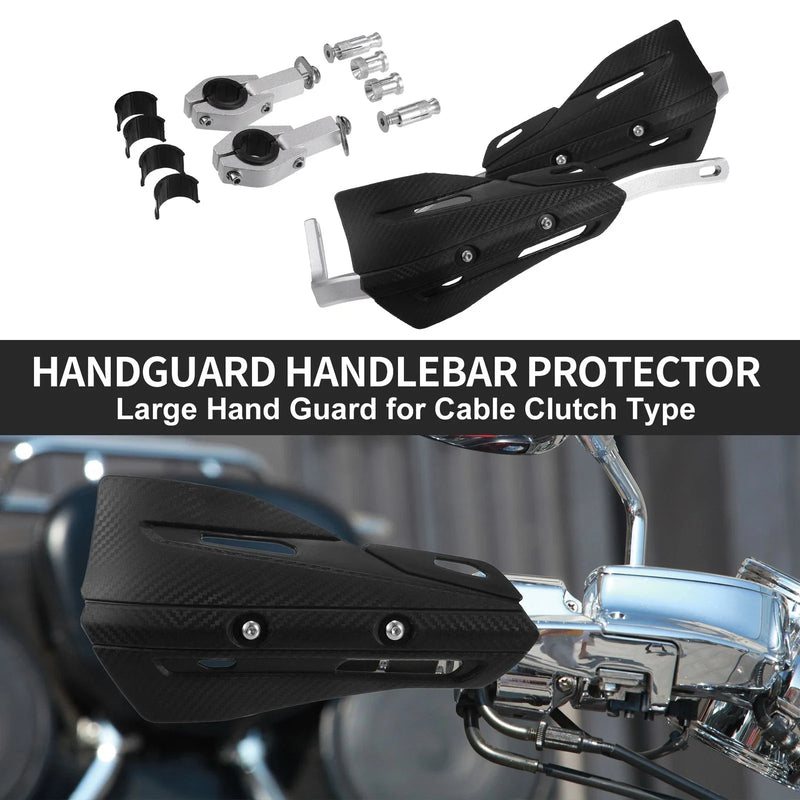 Motorcycle Handlebars Plastic Handguards 1 Set