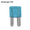Car, Boat, Truck, RV, Motorcycle 5 x 15A Mini Blade Fuses (N/A)