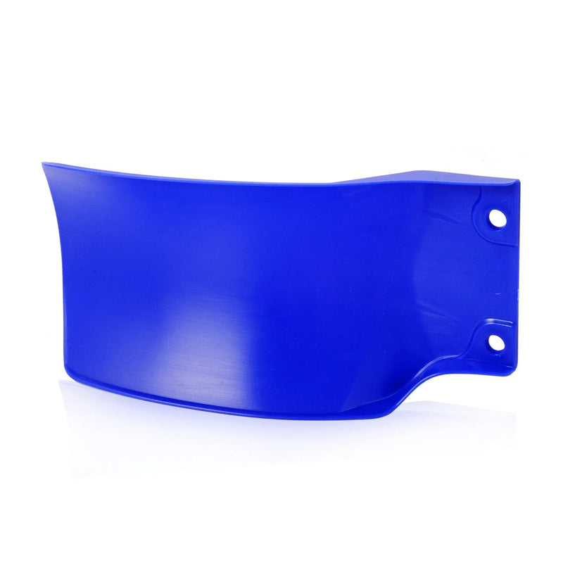 Yamaha YZ125 / 250 / 250F / 400F / 450F / 426F Front Fender Mud Flap Blue (1981–2023)
